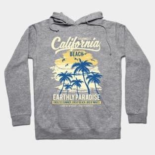 California Beach Earthly Paradise Seal Beach Hoodie